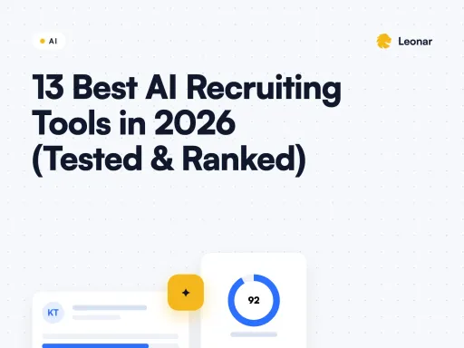 Best AI recruiting tools compared for sourcing, screening, and hiring in 2026