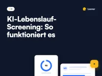 KI-Lebenslauf-Screening, das Bewerbungen analysiert und nach Passung einordnet