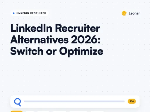 LinkedIn Recruiter alternatives in 2026, seven real sourcing tools compared for recruiters