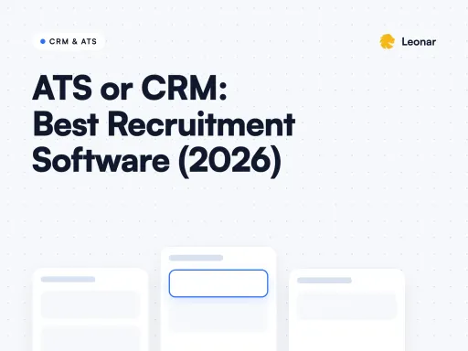 Comparison of ATS and CRM software for recruitment teams