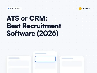 Comparison of ATS and CRM software for recruitment teams