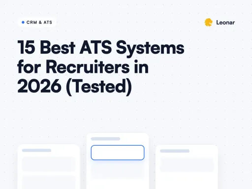 Comparison of the best applicant tracking systems for recruitment in 2026