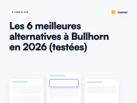 Les 6 meilleurs alternatives à Bullhorn pour les recruteurs