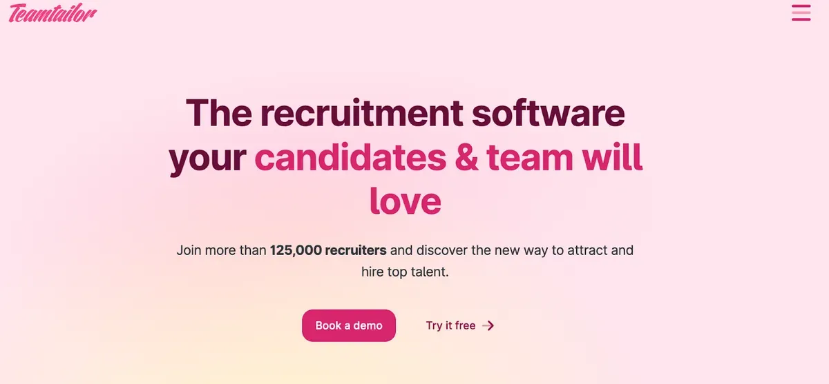 Logiciel de recrutement TeamTailor pour attirer les meilleurs talents