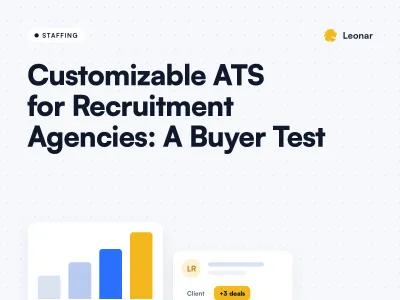 Customizable ATS field-and-stage acceptance worksheet for a recruitment agency