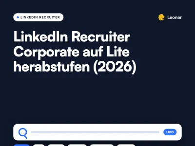 Leonar-Workflow für Suche, Listenprüfung und Nutzerfreigabe