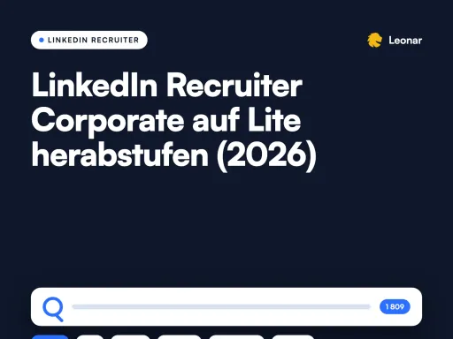 Leonar-Workflow für Suche, Listenprüfung und Nutzerfreigabe