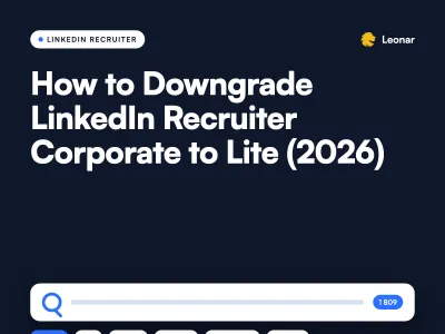 Downgrade LinkedIn Recruiter Corporate to Lite migration playbook