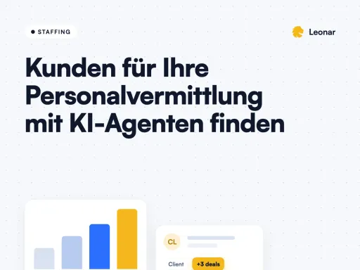 Personalvermittlung nutzt KI-Agenten zur automatisierten Kundenakquise und Neukundengewinnung