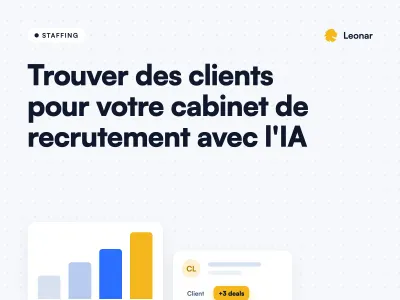 Cabinet de recrutement utilisant des agents IA pour trouver et gagner de nouveaux clients grâce au ciblage et à la prospection automatisés