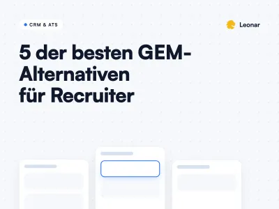 5 der besten GEM-Alternativen für Recruiter