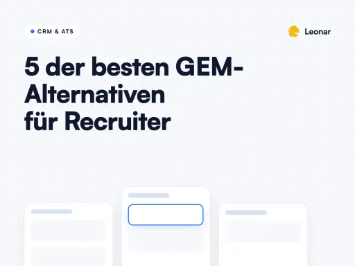 5 der besten GEM-Alternativen für Recruiter