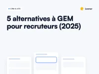 Top 5 des alternatives à GEM pour les recruteurs en 2025