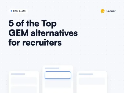 5 of the Top GEM alternatives for recruiters