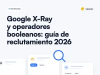 Reclutador usando Google X-Ray para encontrar perfiles públicos de candidatos en GitHub y sitios de portfolio