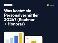 Was kostet ein Personalvermittler 2026