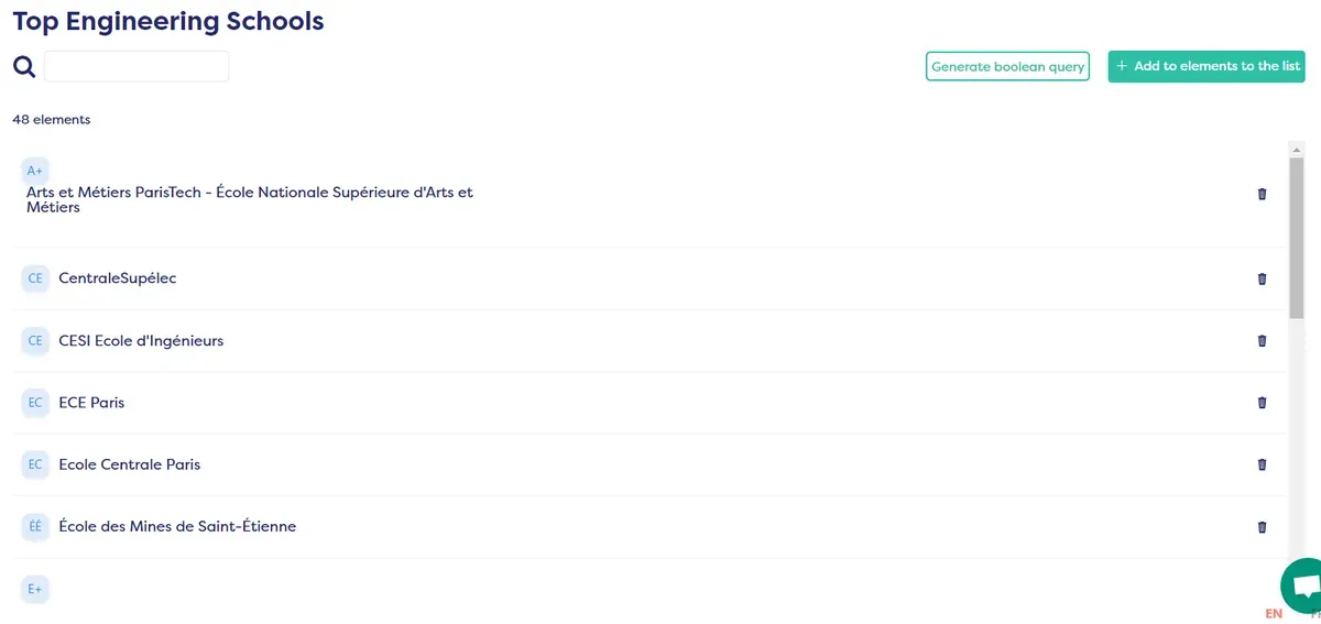 Liste des meilleures écoles d'ingénieurs françaises triées par classement