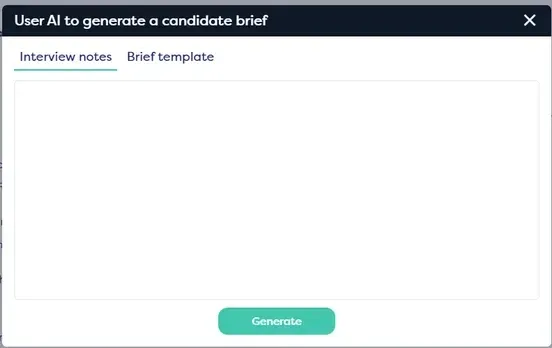 Notes d'entretien