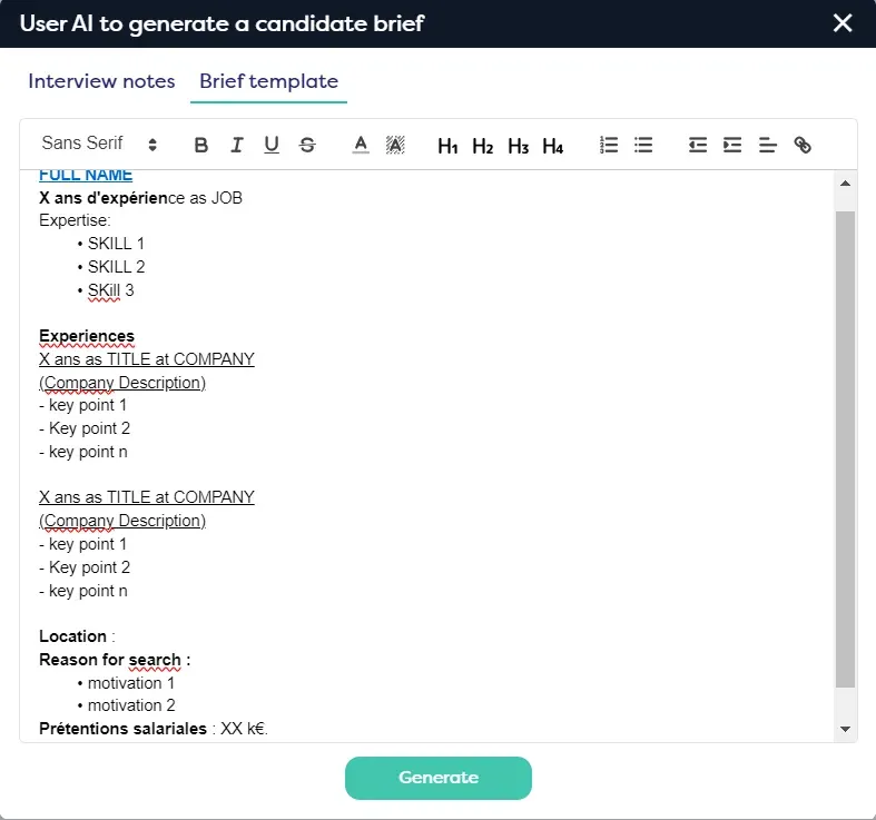 Brief-Vorlagen-Interview