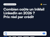 Combien coûtent les crédits LinkedIn InMail ?