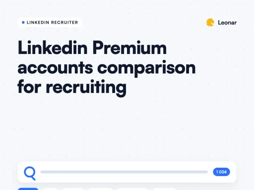LinkedIn Premium accounts comparison for recruiting