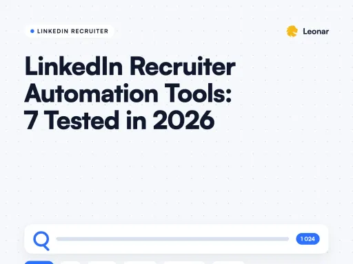 LinkedIn Recruiter Automation Tools