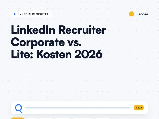 LinkedIn Recruiter Corporate vs. Recruiter Lite