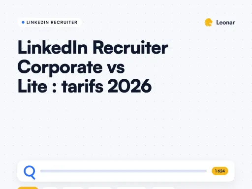 Linkedin Recruiter corporate vs Recruiter lite