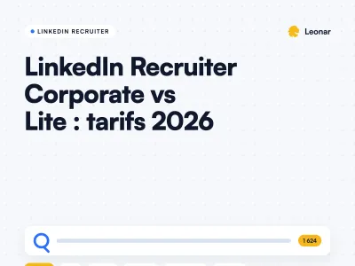 LinkedIn Recruiter Lite : prix, InMails et comparatif Corporate