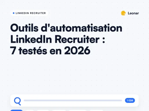 Outils de workflow LinkedIn Recruiter en 2026