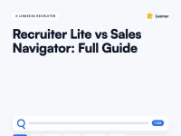 Linkedin Sales Navigator vs Recruiter Lite