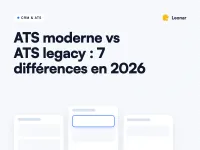 Comparatif ATS moderne vs ATS legacy pour cabinets de recrutement