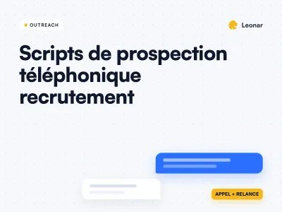 Workflow Leonar de recherche, revue de liste et validation utilisateur
