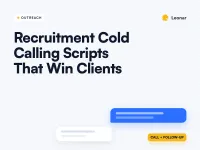 Recruitment cold calling scripts for winning agency clients