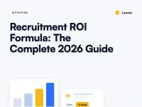 Recruitment ROI formula and metrics dashboard for talent acquisition teams