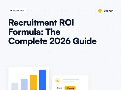Recruitment ROI formula and metrics dashboard for talent acquisition teams