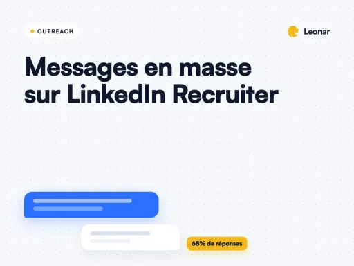 Envoyer des messages en masse aux candidats sur LinkedIn Recruiter