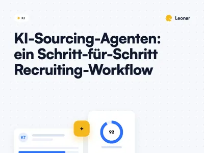 KI-Sourcing-Agent-Workflow für Recruiter mit automatisierter Kandidaten-Pipeline