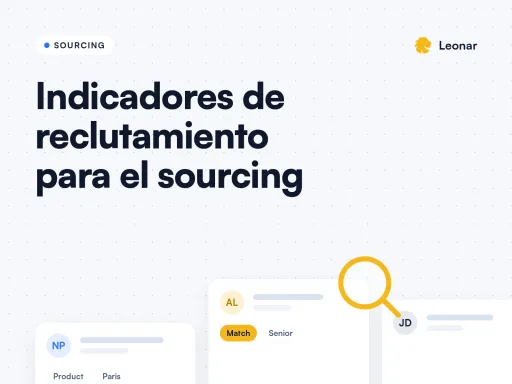 Cuadro de mando de indicadores de sourcing para el embudo de una consultora de selección