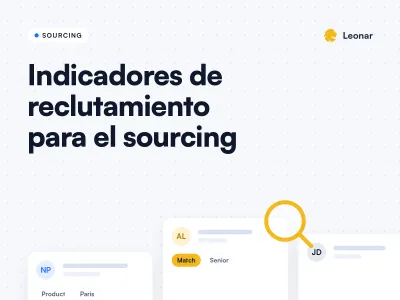 Cuadro de mando de indicadores de sourcing para el embudo de una consultora de selección