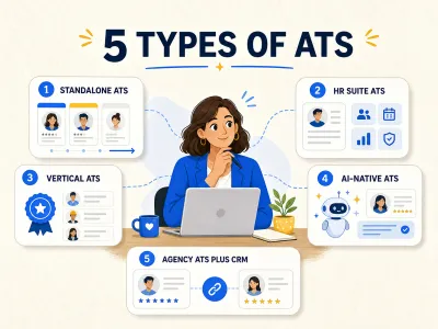 Comparison of the main types of applicant tracking systems for recruiters