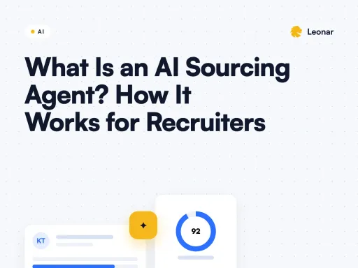 How AI sourcing agents work for recruiters, from candidate search to automated outreach