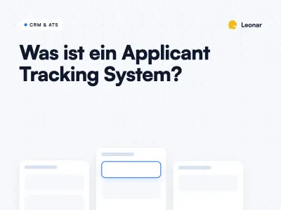 Applicant Tracking System mit Kandidatenpipeline für Recruiting Teams
