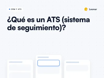 Panel de un ATS con un pipeline de candidatos