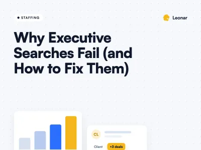 Why executive searches fail and how to fix the most common challenges